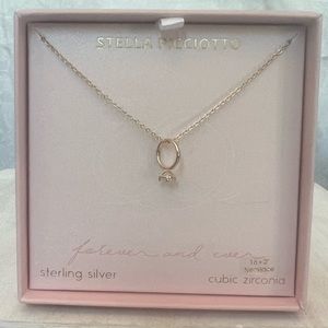 Stella Picciotto "Engagement Ring" Necklace
